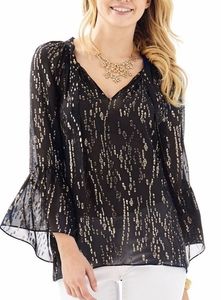 Lilly Pulitzer Matilda clip top. Size XS